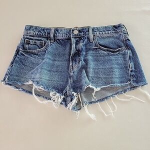 Women's Pacsun Micro Shorts Size 27 Low Rise Blue Jean NWT